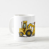 Mokken voor de constructie van de afgravingsmachin (Voorkant links)