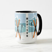 Mokken voor de winterkeuze van de douanenaam (Voorkant rechts)