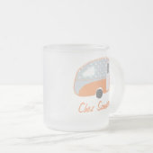 Mokken voor gepersonaliseerde Retro Caravan Art (Voorkant rechts)