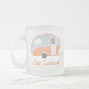 Mokken voor gepersonaliseerde Retro Caravan Art