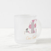 Mokken voor gepersonaliseerde Retro Caravan Art (Voorkant rechts)