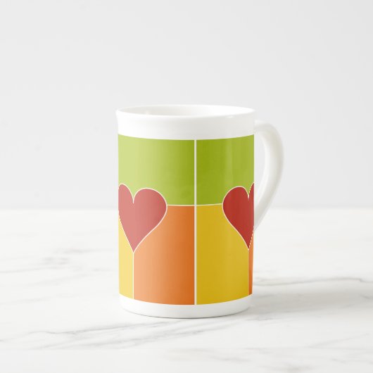 Mokken voor het hartpatroon (Voorkant rechts)