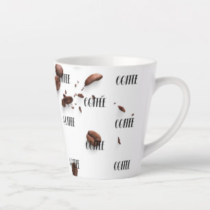 Mokken voor het patroon van koffiebonen