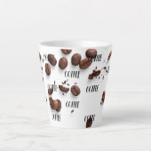 Mokken voor het patroon van koffiebonen (Voorkant)