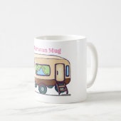 Mokken voor koffie mijn caravan camping tea cup (Voorkant rechts)