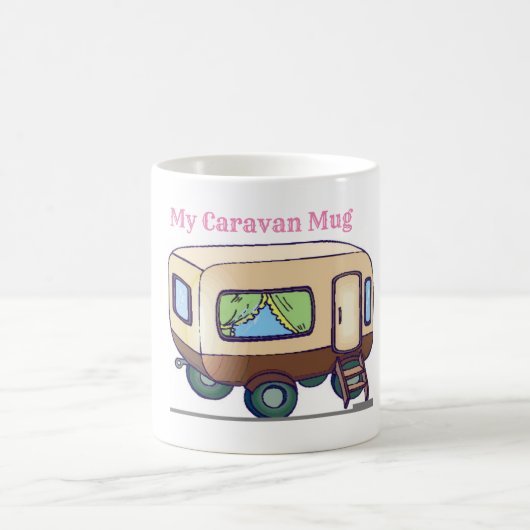 Mokken voor koffie mijn caravan camping tea cup (Center)