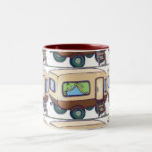 Mokken voor koffiekaravaan kamping - liefhebber va (Center)