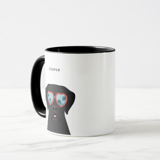 Mokken voor labrador Retriever (Voorkant links)