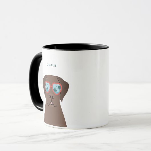 Mokken voor labrador Retriever (Voorkant links)