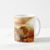 Mokken voor leeuw en leeuwen (Voorkant rechts)