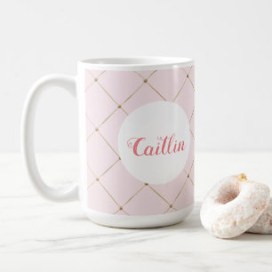 Mokken voor roze en goudprinses