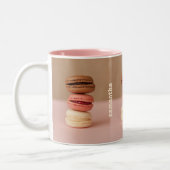Mokken voor speciale Macaroons-monogram (Links)