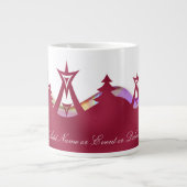 Mokken voor van het muziekfestival in de buitenlu (Voorkant)