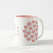 Mokken voor vliegende varkens aangepast monogram (Voorkant rechts)