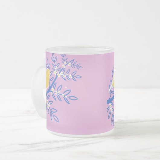 Mokken voor vogelkunst (Voorkant links)