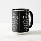 Mokken voor vrijheidstoetsen (Voorkant rechts)