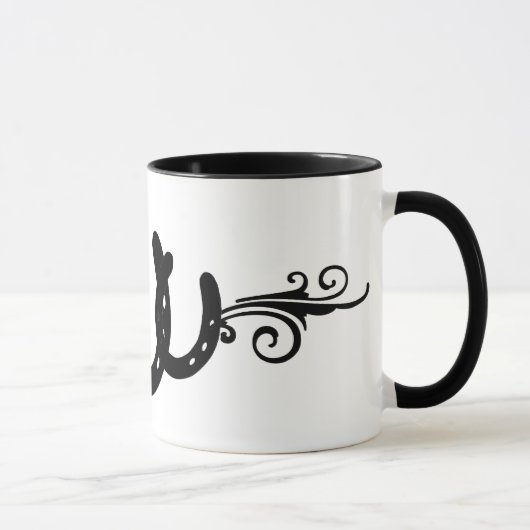 Mokken voor westerne Hoefijzers Ontwerper of Cup (Rechts)