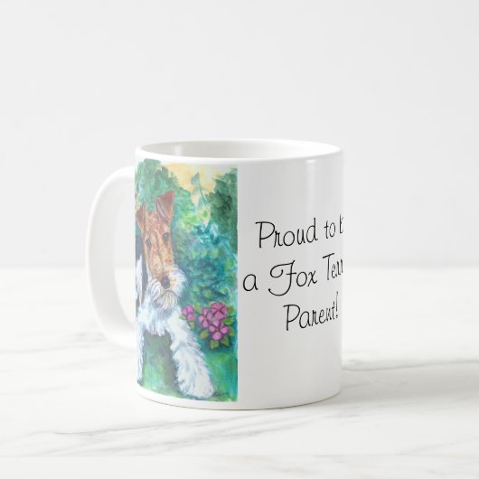 Mokken voor Wire Fox Terrier (Voorkant links)