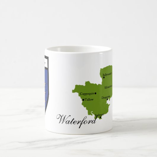 Mokken Waterford Map & Crest (Center)