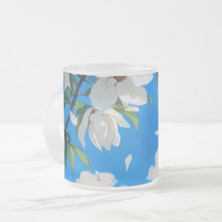 Mokken — Witte Magnolia Mokken Bloemenserie