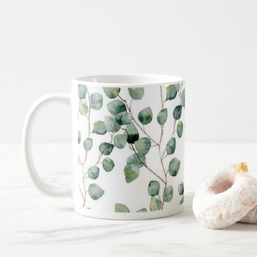 Mokken - Zilveren Dollar Eucalyptusbladeren (Met donut)