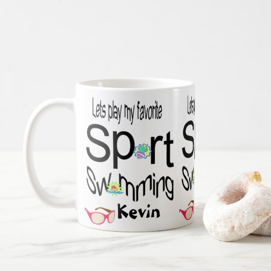 Mokken zwembad (Met donut)