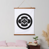 Mokko in cirkel hangend wandkleed (Slaapkamer)