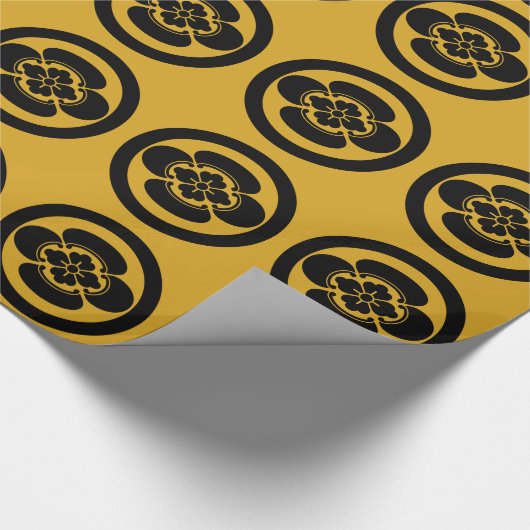 Mokko in een cirkel cadeaupapier (Hoek)