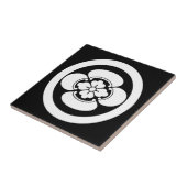 Mokko in een cirkel tegeltje (Zijkant)