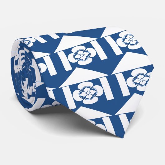 Mokko in hut stropdas (Opgerold)