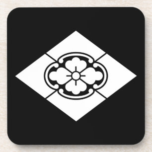 Mokko in rhombus bier onderzetter