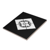 Mokko in ruitvorm tegeltje (Zijkant)