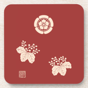 Mokkoukirimonhirasya-Jinbaori Bier Onderzetter