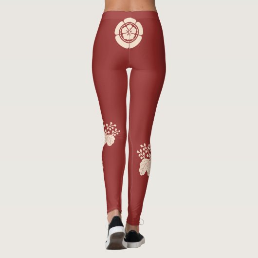 Mokkoukirimonhirasya-Jinbaori Leggings (Achterkant)