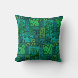 Moku Malihini blue Kussen