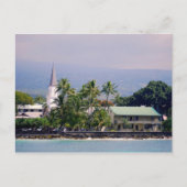 Mokuaikaua Church, Hulihee Palace, Kailua-Kona, Briefkaart (Voorkant)