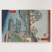 Mokuboji Temple Ukiyo-e Japanse kunst Legpuzzel (Horizontaal)