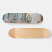 Mokuboji Temple  Ukiyo-e Japanse kunst Persoonlijk Skateboard (Horizontaal)