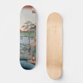Mokuboji Temple  Ukiyo-e Japanse kunst Persoonlijk Skateboard (Voorkant)