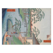 Mokuboji Temple  Ukiyo-e Japanse kunst Tafelkleed (Voorkant (Horizontaal))
