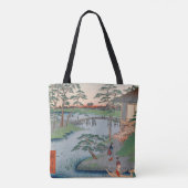 Mokuboji Temple  Ukiyo-e Japanse kunst Tote Bag (Achterkant)