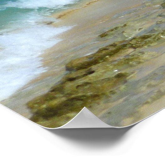 Mokuleia Beach, Hawaii Poster (Hoek)