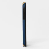 Mokuleia Hawaiian Faux Wood Monogram Surfboard Case-Mate iPhone Case (Achterkant/links)