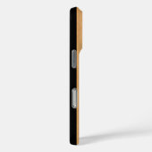 Mokuleia Hawaiian Faux Wood Monogram Surfboard Case-Mate iPhone Case (Achterkant / Rechts)