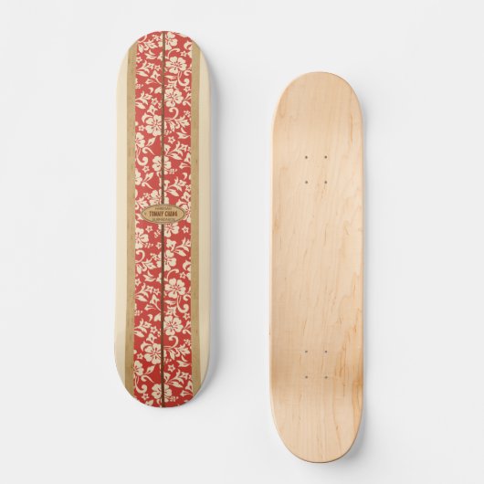 Mokuleia Surf Persoonlijk Skateboard (Voorkant)