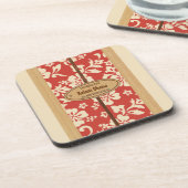 Mokuleia Surfboard Tiki Bar Onderzetters (Linkerzijde)