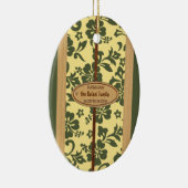 Mokuleia  Vintage Surfboard Ornament (Rechts)