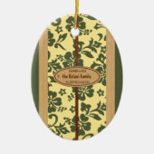 Mokuleia  Vintage Surfboard Ornament (Voorkant)