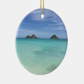  Mokulua Eilanden, Kailua Oahu Ceramic Ornament (Rechts)