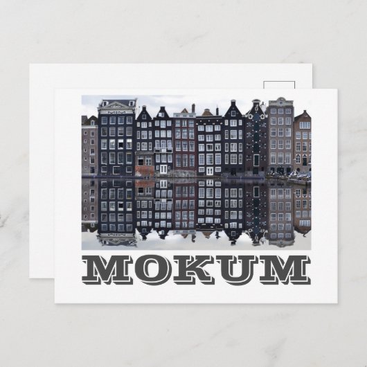 Mokum (Amsterdam) Briefkaart (Voorkant / Achterkant)